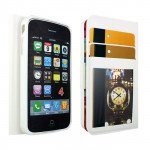 Wholesale iPhone 4S 4 Slim Flip Design Wallet Case (Strips)